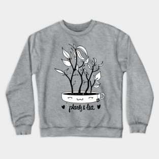 Plants and Tea Crewneck Sweatshirt